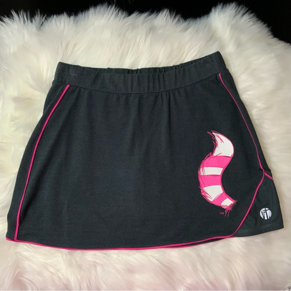 Raw Threads Cheshire Cat Fusion Running Skirt Piping with shorts SOLD OUT *EUC*
